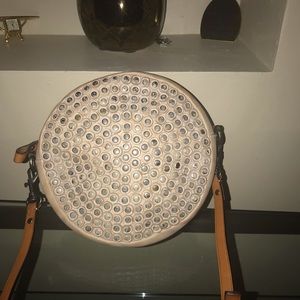 Genuine 100% Leather crossbody handbag